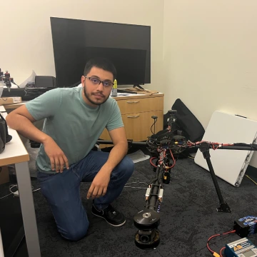 Leonardo and larger drone